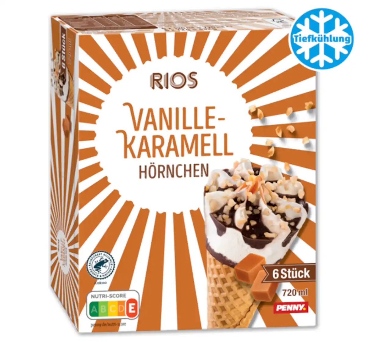 Bild 1 von RIOS Vanille-Karamell Hörnchen*