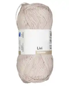 Livi Strickgarn - Beige, Beige, One size