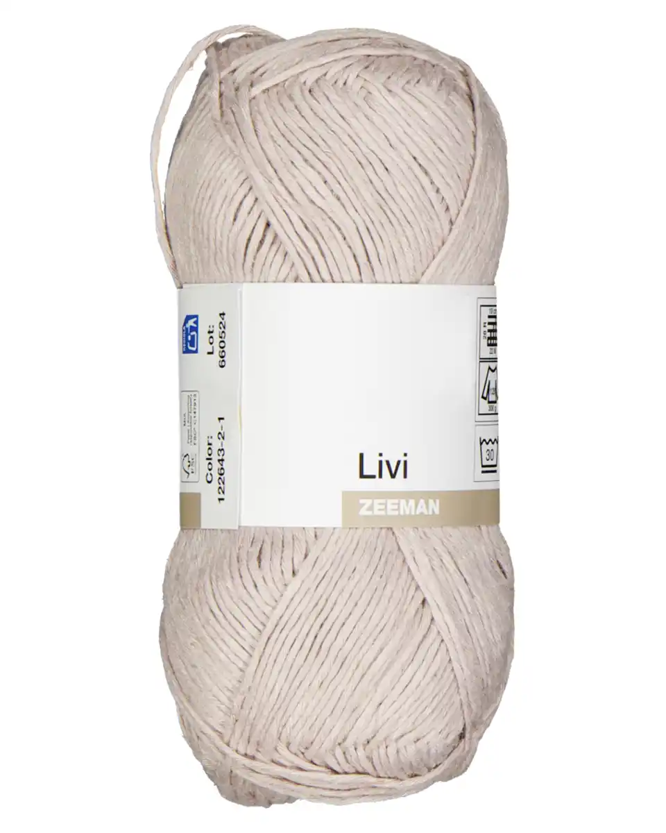 Bild 1 von Livi Strickgarn - Beige, Beige, One size