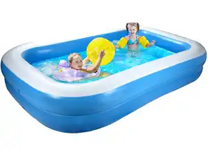 Family Pool Blue 262x175x51cm