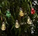 Bild 1 von 10er-LED-Solarglühbirnenlichterkette*
