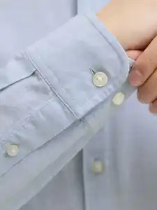 Jack & Jones JJEBREEZE Langarmhemd Blau