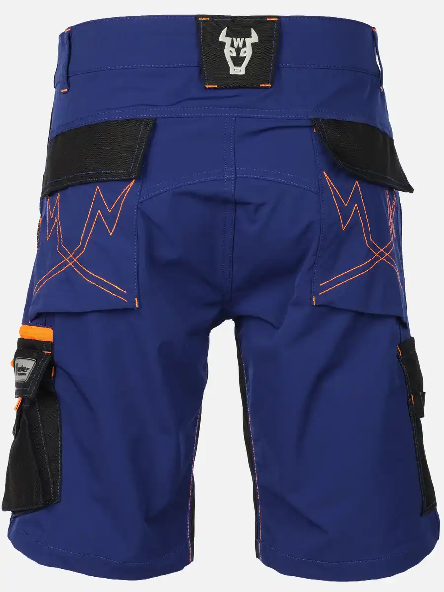 Bild 2 von Herren Arbeitsshort 4-Wege-Stretch Blau