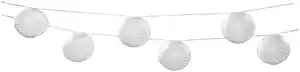 IDEENWELT Solar-Lampion-Lichterkette