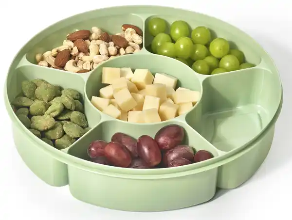 Bild 3 von IDEENWELT Snackschale mit Deckel grün