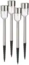 Bild 2 von IDEENWELT Solar-Gartenleuchten 4er-Set