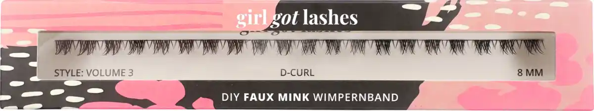 Bild 1 von GirlGotLashes DIY Wimpernband Volume 3, 8 mm
