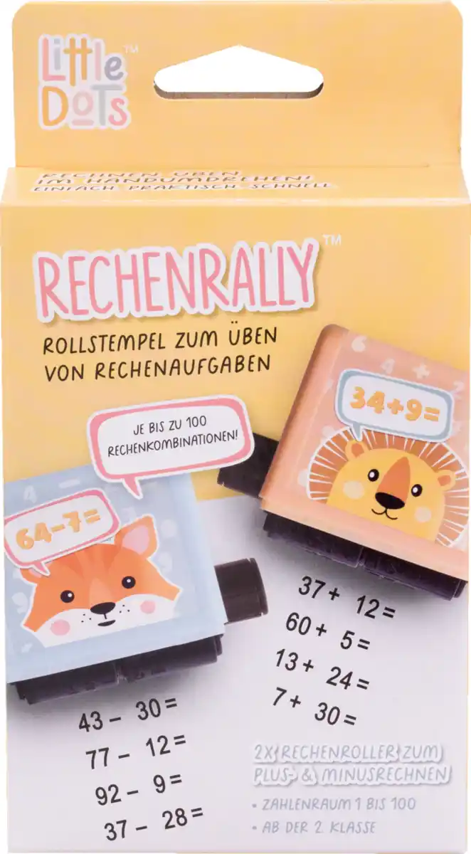 Bild 1 von IDEENWELT Trodat Stempel Rechenrally sort.