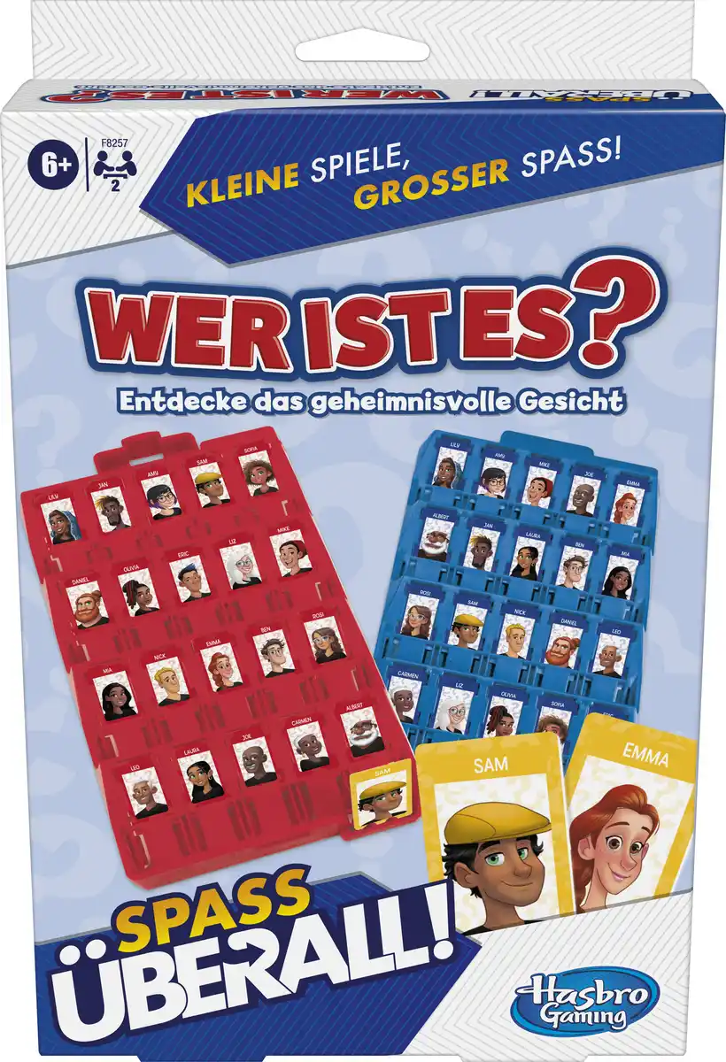 Bild 1 von Hasbro Wer ist es? Kompaktspiel