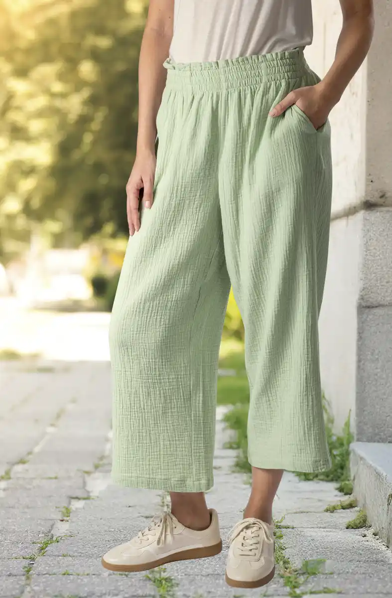 Bild 3 von IDEENWELT Musselin Culotte Gr. XL