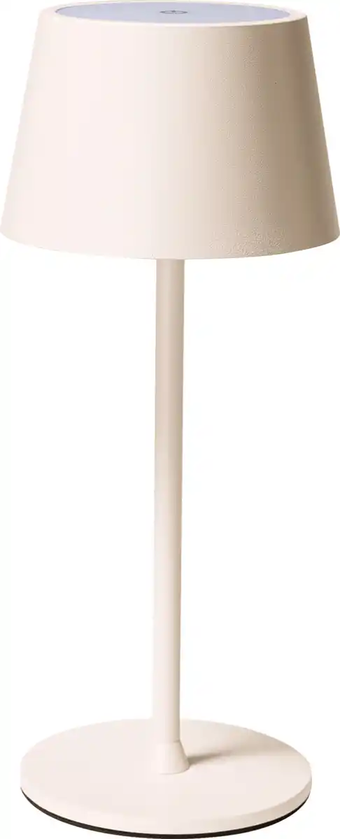 Bild 2 von DEKOWELT IdeenW Akku-Tischleuchte groß Beige/Crem