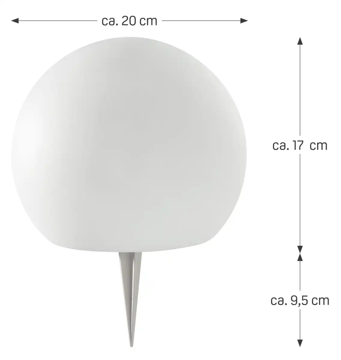 Bild 1 von IDEENWELT Solar-Bodenkugel klein