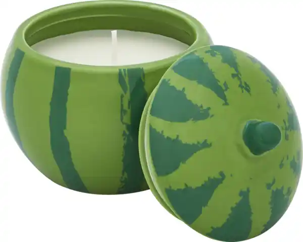 Bild 2 von IDEENWELT Frucht-Duftkerze Wassermelone
