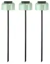 Bild 2 von IDEENWELT Solar-Gartenstecker 3er-Set grün