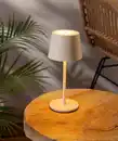 Bild 1 von DEKOWELT IdeenW Akku-Tischleuchte klein Beige