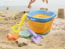 Bild 3 von IDEENWELT Eimer mit Spielzeug blau 5-tlg.