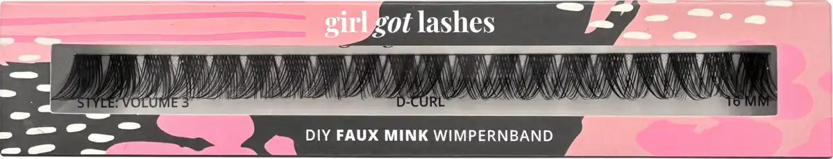Bild 1 von GirlGotLashes DIY Wimpernband Volume 3, 16 mm