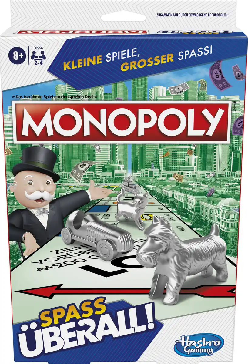 Bild 1 von Hasbro Monopoly Kompaktspiel