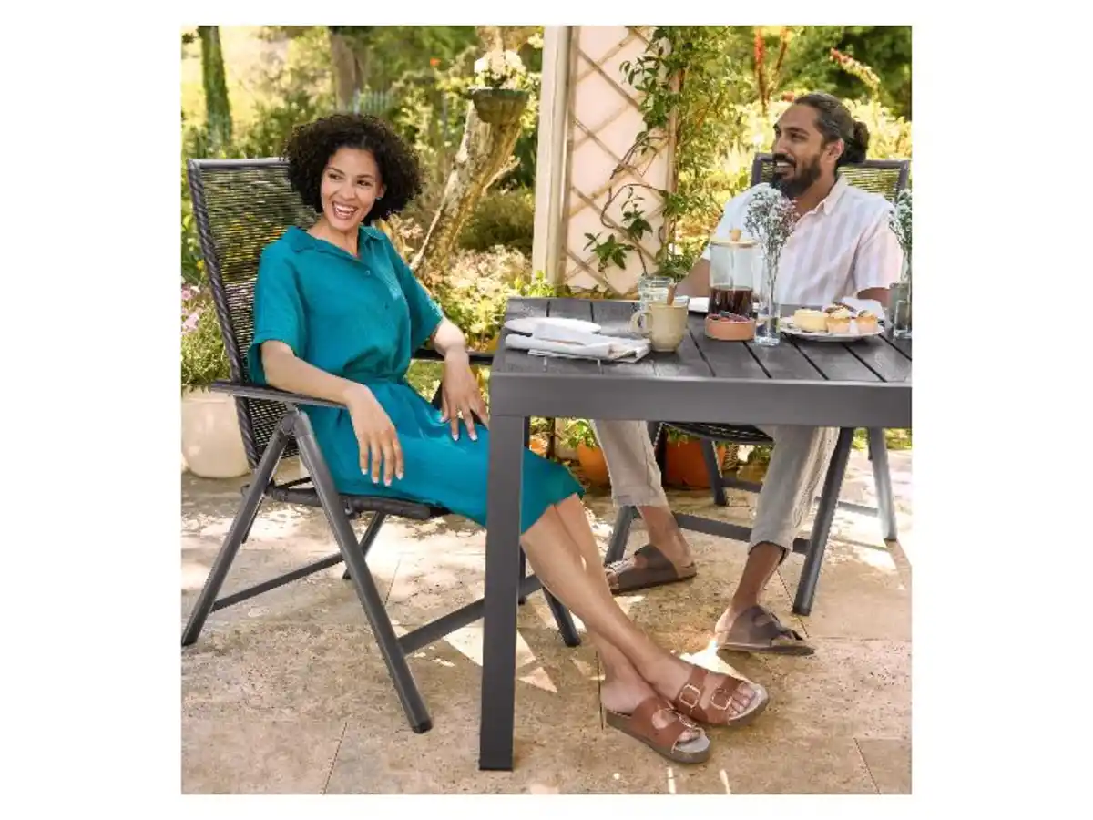 Bild 3 von LIVARNO® Rope-Set »Miami«, 7-teilig - Ausziehtisch & 6 Klappsessel