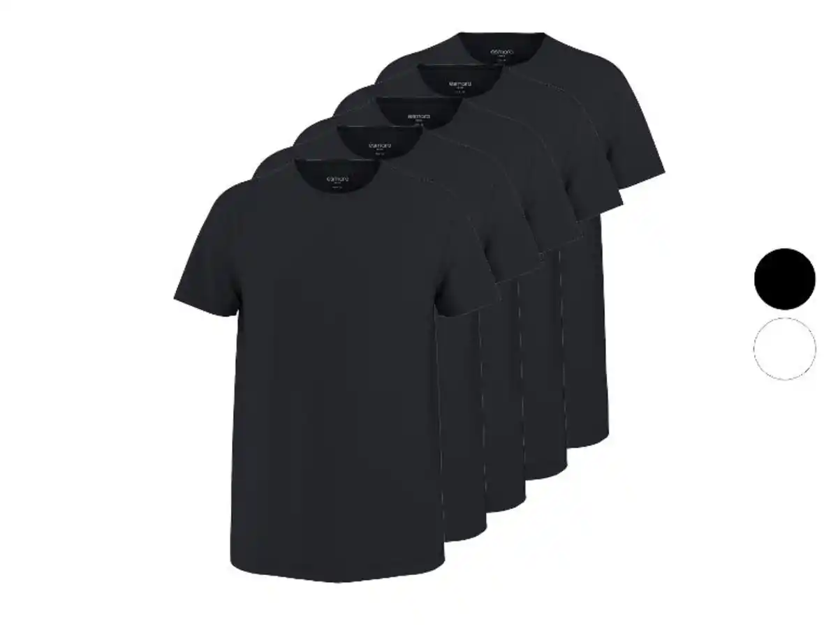 Bild 1 von esmara Men Herren T-Shirts, 5 Stück