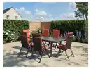Bild 2 von LIVARNO® Rope-Set »Miami«, 7-teilig - Ausziehtisch & 6 Klappsessel