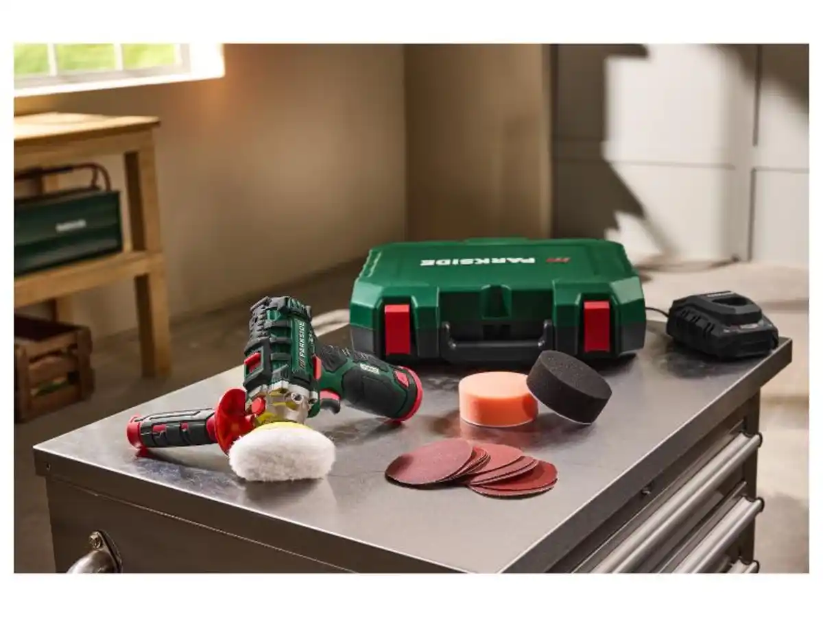 Bild 3 von PARKSIDE® 12 V Akku-Ausbesserungspolierer »PAAP 12 F6«, mit Akku – mit Ladegerät