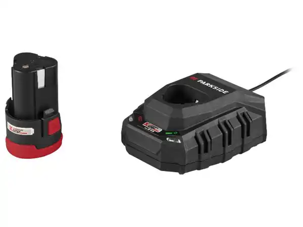 Bild 2 von PARKSIDE® 12 V Akku-Ausbesserungspolierer »PAAP 12 F6«, mit Akku – mit Ladegerät
