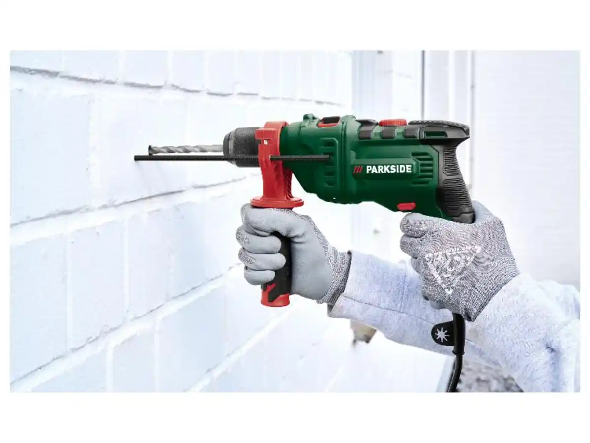 Bild 2 von PARKSIDE® Schlagbohrmaschine Starter-Set »PSBM 750 C3«