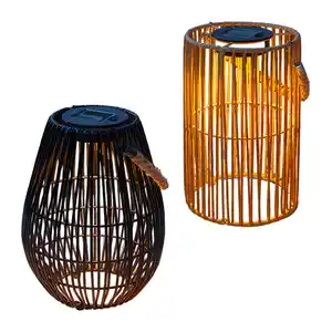 BELAVI Solar-Geflecht-Laterne