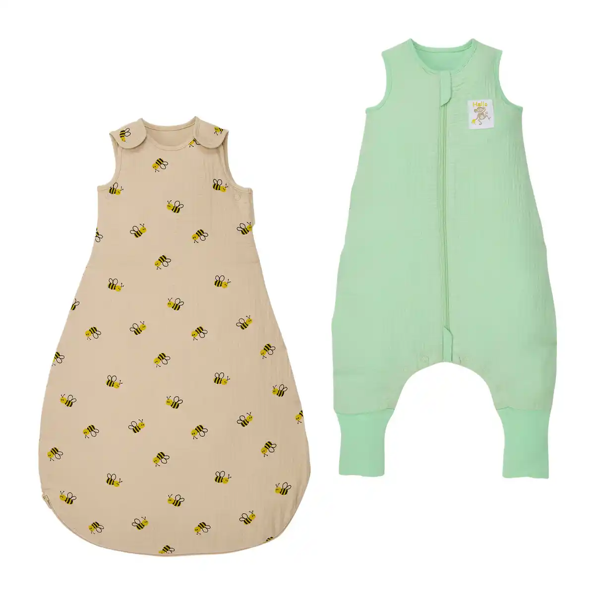 Bild 1 von LILY & DAN Baby-Musselinschlafsack / -overall