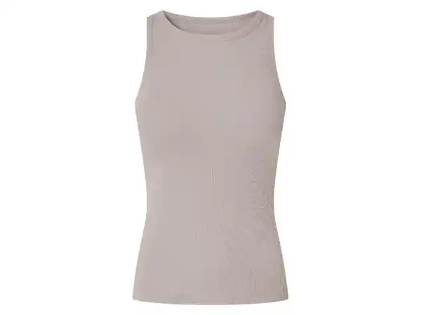 Bild 2 von esmara® Damen Geripptes Top, mit integriertem BH