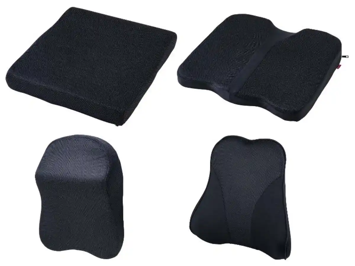 Bild 1 von ULTIMATE SPEED® Sitz-Keilkissen / Nacken-und Kopfstützkissen / Sitzkissen / Lendenwirbelkissen
