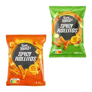 SUN SNACKS Spicy Rollitos