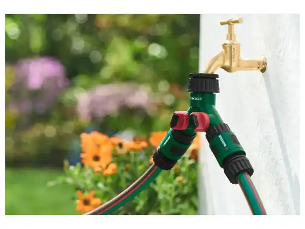 Bild 3 von PARKSIDE® Gartenspritze / Y-Stück / 2-Wege-Ventil / Gartenbrause - mit Anschluss-Set