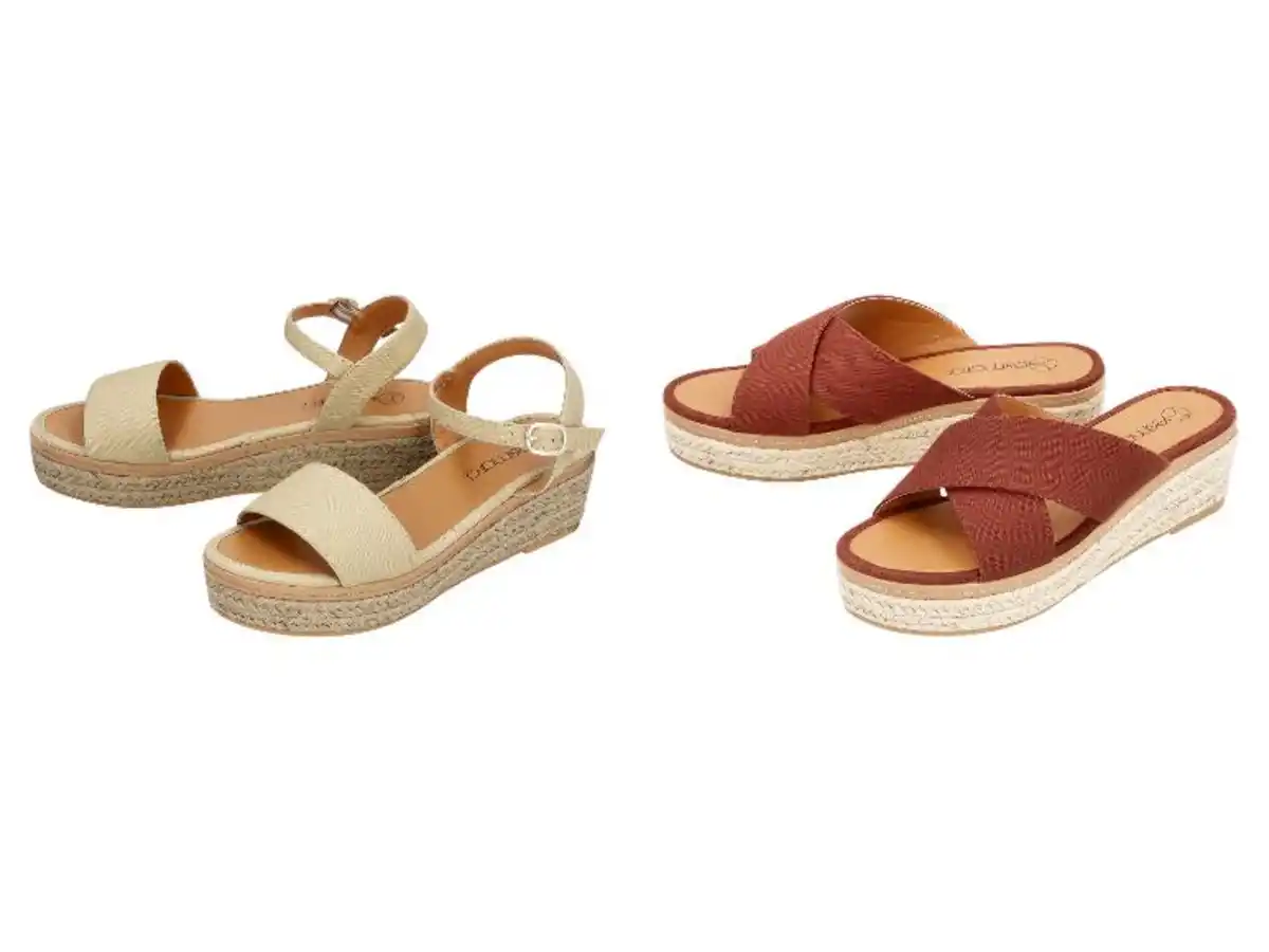 Bild 1 von esmara® Damen Keilsandalen