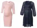 Bild 1 von esmara® Damen Umstandskleid, aus elastischer Spitze
