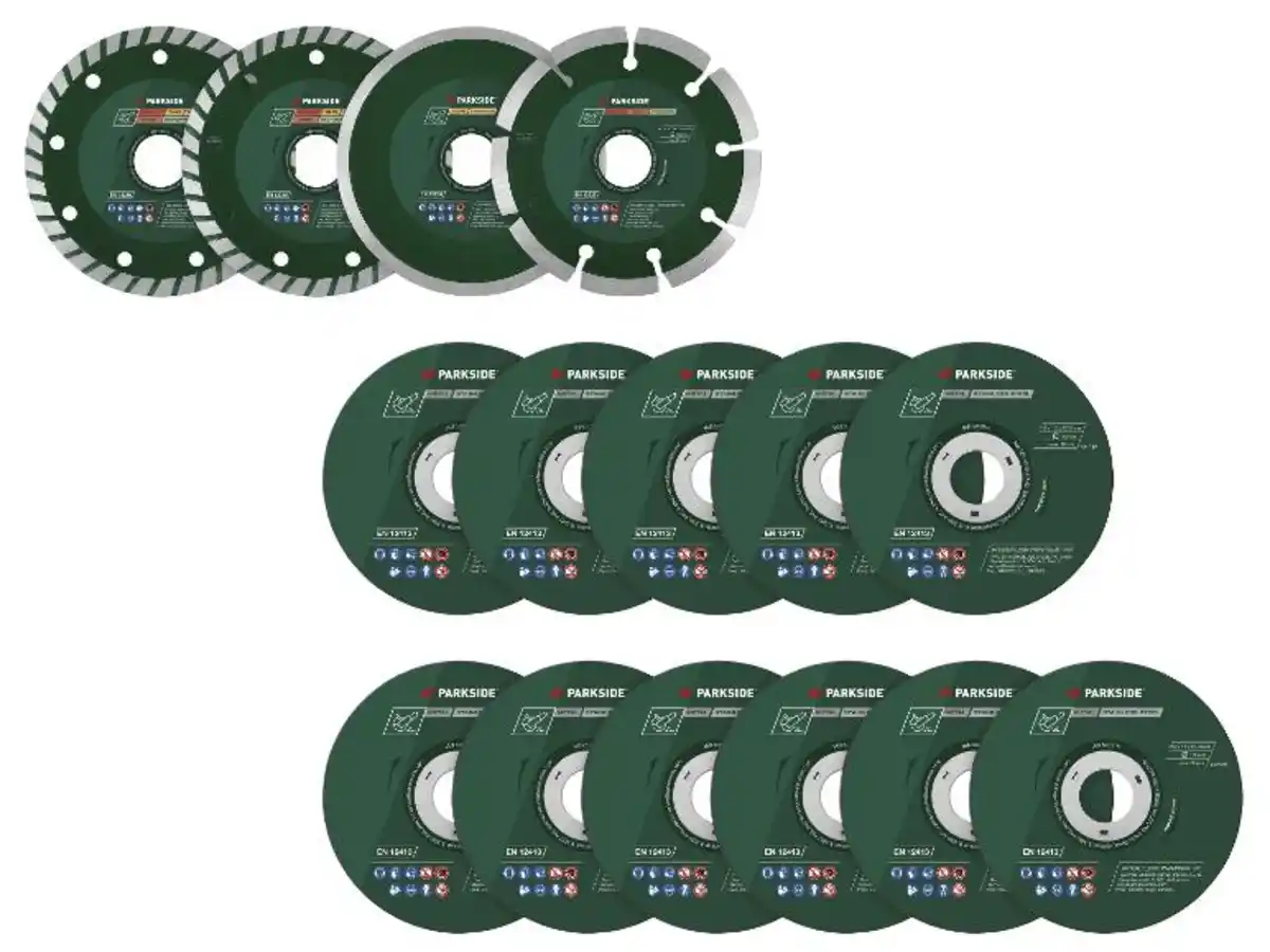 Bild 1 von PARKSIDE® Diamant-Trennscheiben / Metall-Trennscheiben