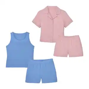 UP2FASHION Musselin-Pyjama