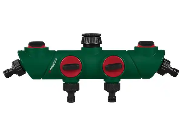 Bild 2 von PARKSIDE® 4-Wege-Verteiler / Dünger-Gartenbrause mit Schaumbehälter / Blumenampel-Gießstab
