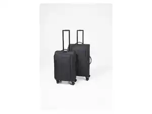esmara® Koffer-Set, Softcase, M und XL, 62/69 L und 96/108 L, erweiterbar