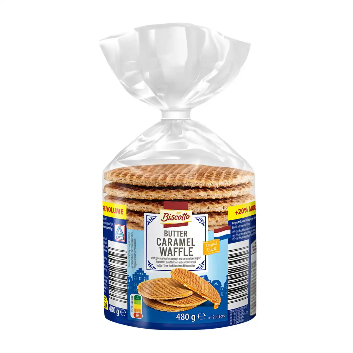 Bild 1 von BISCOTTO Karamellwaffeln XXL