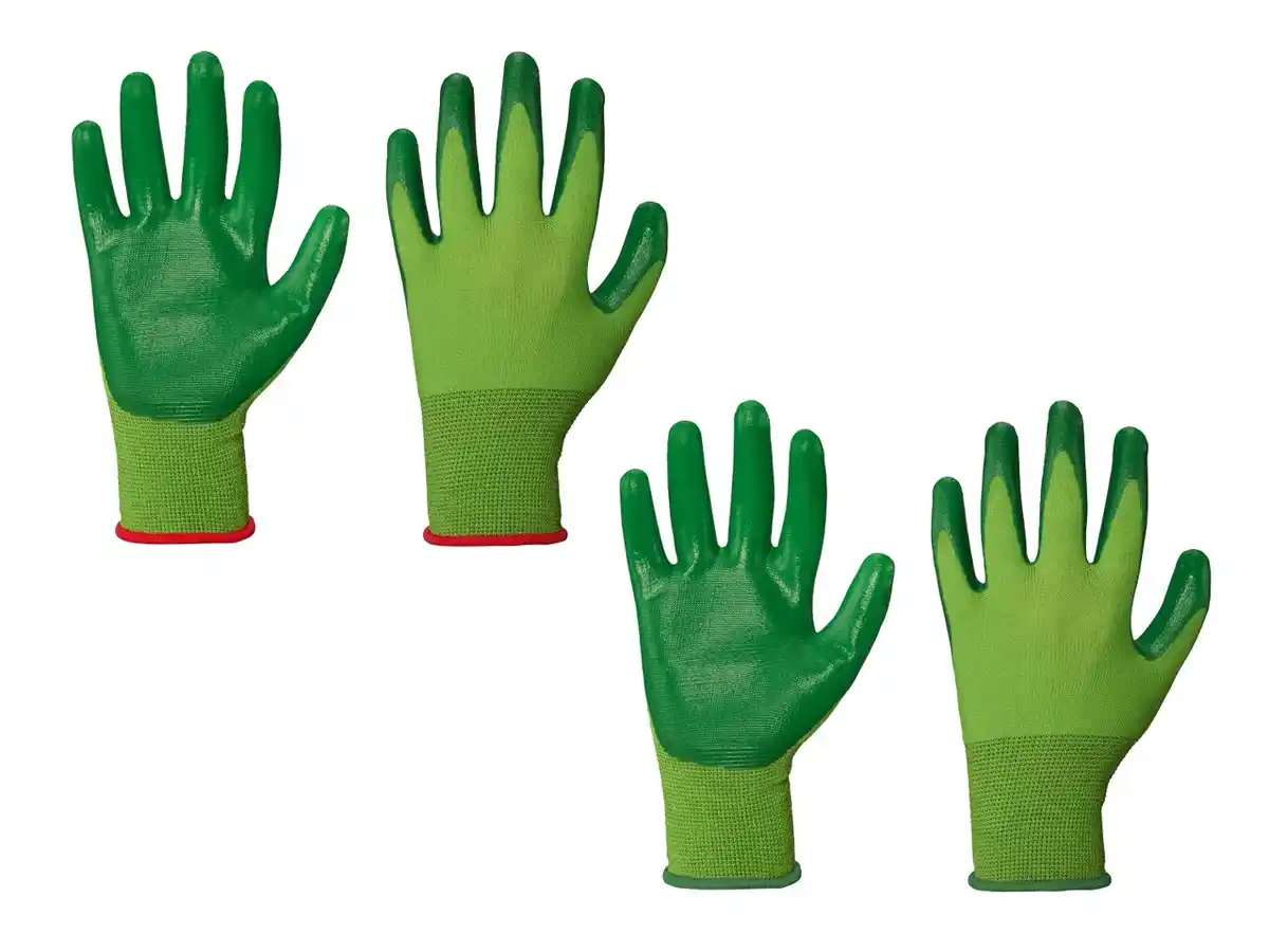 Bild 1 von PARKSIDE Nitril-Gartenhandschuhe,  4 Paar