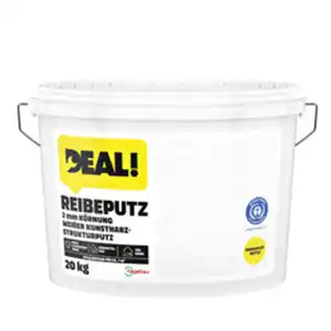 DEAL! Reibeputz, Körnung 2 mm, 20 kg, weiß