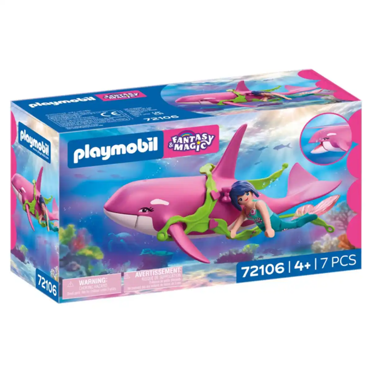 Bild 1 von Playmobil® 72106 - Orca mit Meerjungfrau