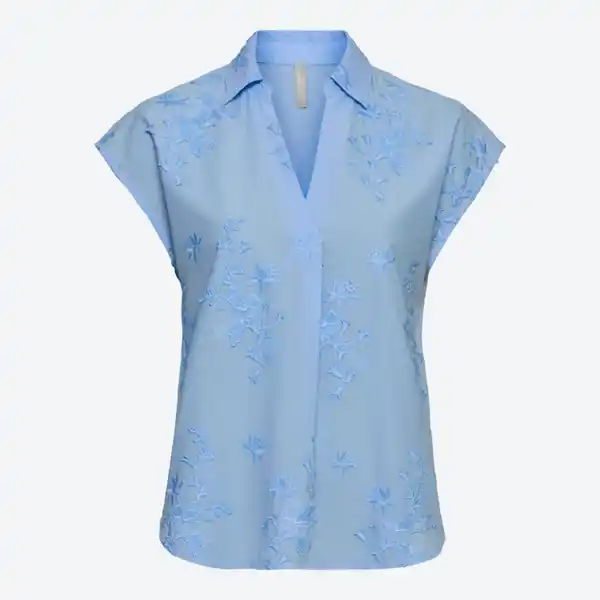 Bild 2 von Damen-Bluse mit 3D-Stickerei