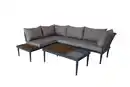 Bild 1 von 11tlg. Ecklounge mit Tisch aus FSC-zertifiziertem Akazienholz
