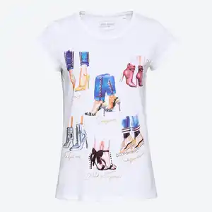 Damen-T-Shirt mit Frontaufdruck