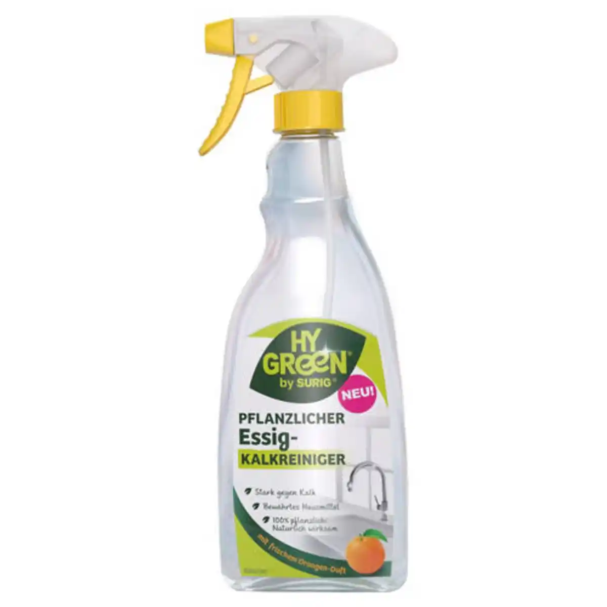 Bild 1 von SURIG Pflanzlicher Essig-Kalkreiniger 500 ml