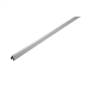 Mr. GARDENER Designleisten »Turino«, SxL: 12 x 1790 mm, 2er Set, aluminiumfarben