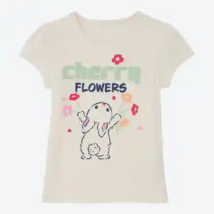 Kinder-Mädchen-T-Shirt mit Frontaufdruck